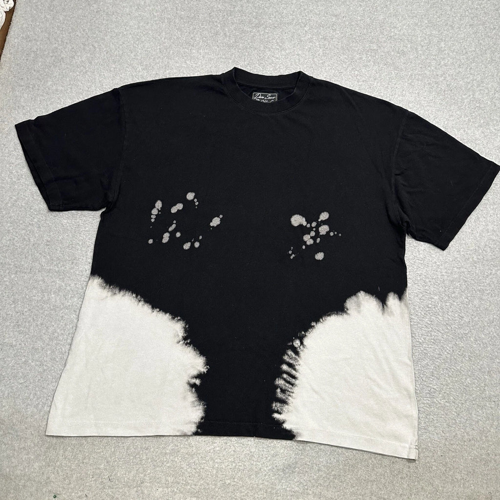 Darc Sport Wolves Shirt Mens XL Black Tie Dye Short Sleeve Oversized 416 Of 2000