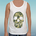 Canotta T-Shirt " Skull Military Camouflage Skull " Tank Top Gift Idea