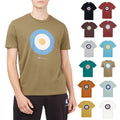 BEN SHERMAN Mens T Shirt Target Logo Crew Neck Casual Summer Cotton Tee XS - 5XL