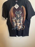 Hero Buff T Shirt Tee Size: Large Double Sided Short Sleeve