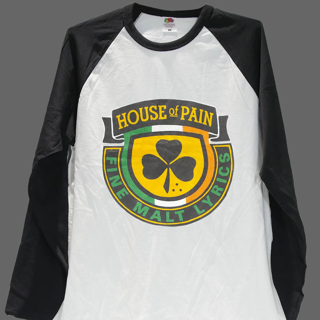 House of Pain Hip Hop Punk Rock Long Sleeve Baseball T-shirt Unisex S-3XL