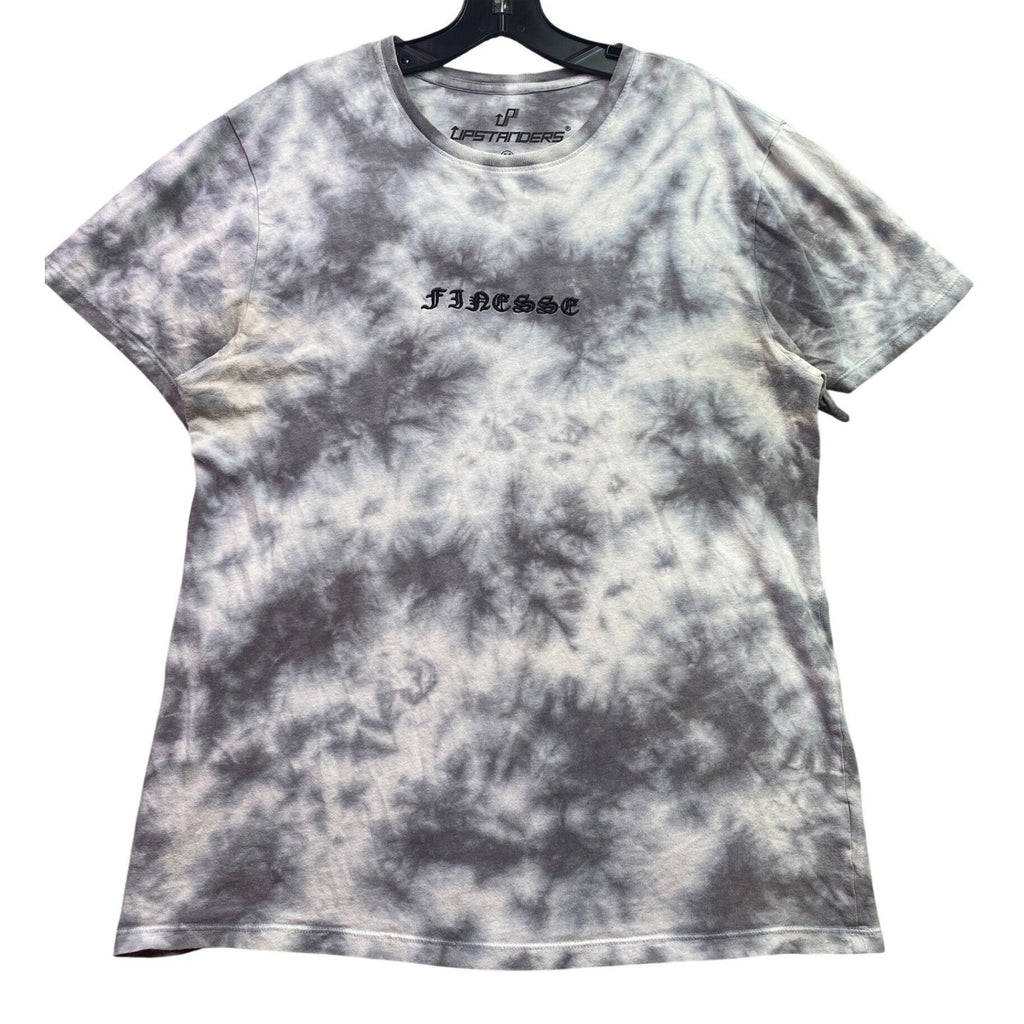 Finesse Shirt Mens Medium Tie Dye Spell Out Script Everyday Streetwear