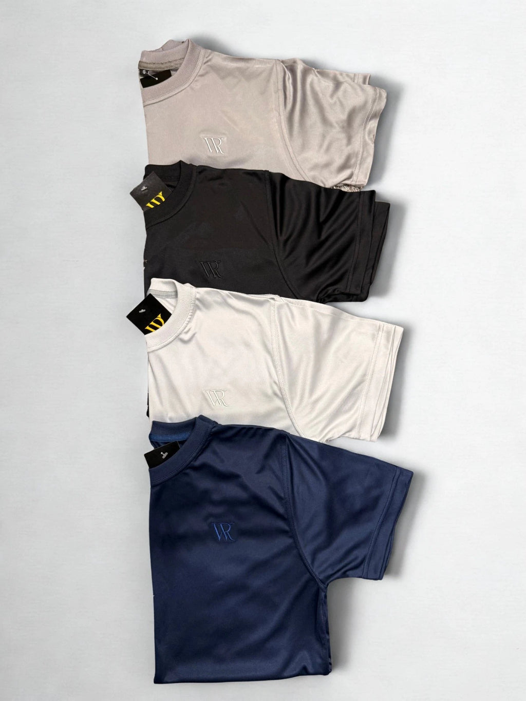Premium Quality Men’s 100% Polyester T-Shirts – 4 Colours Available – S-XXL