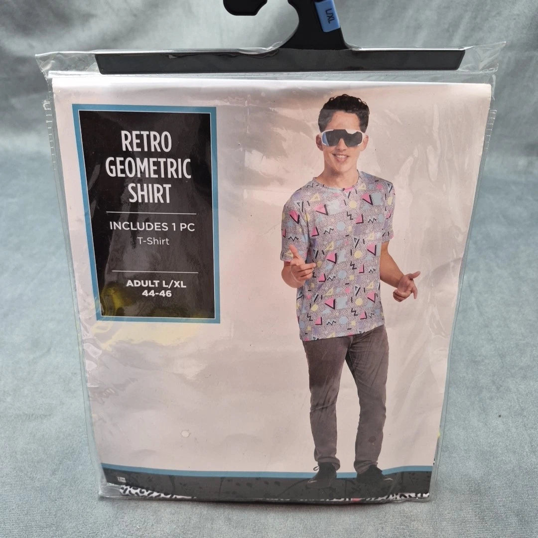 Modern Hero Shirt Adult L/XL Retro 90s Fun Lightweight Short Sleeve Tee Mens