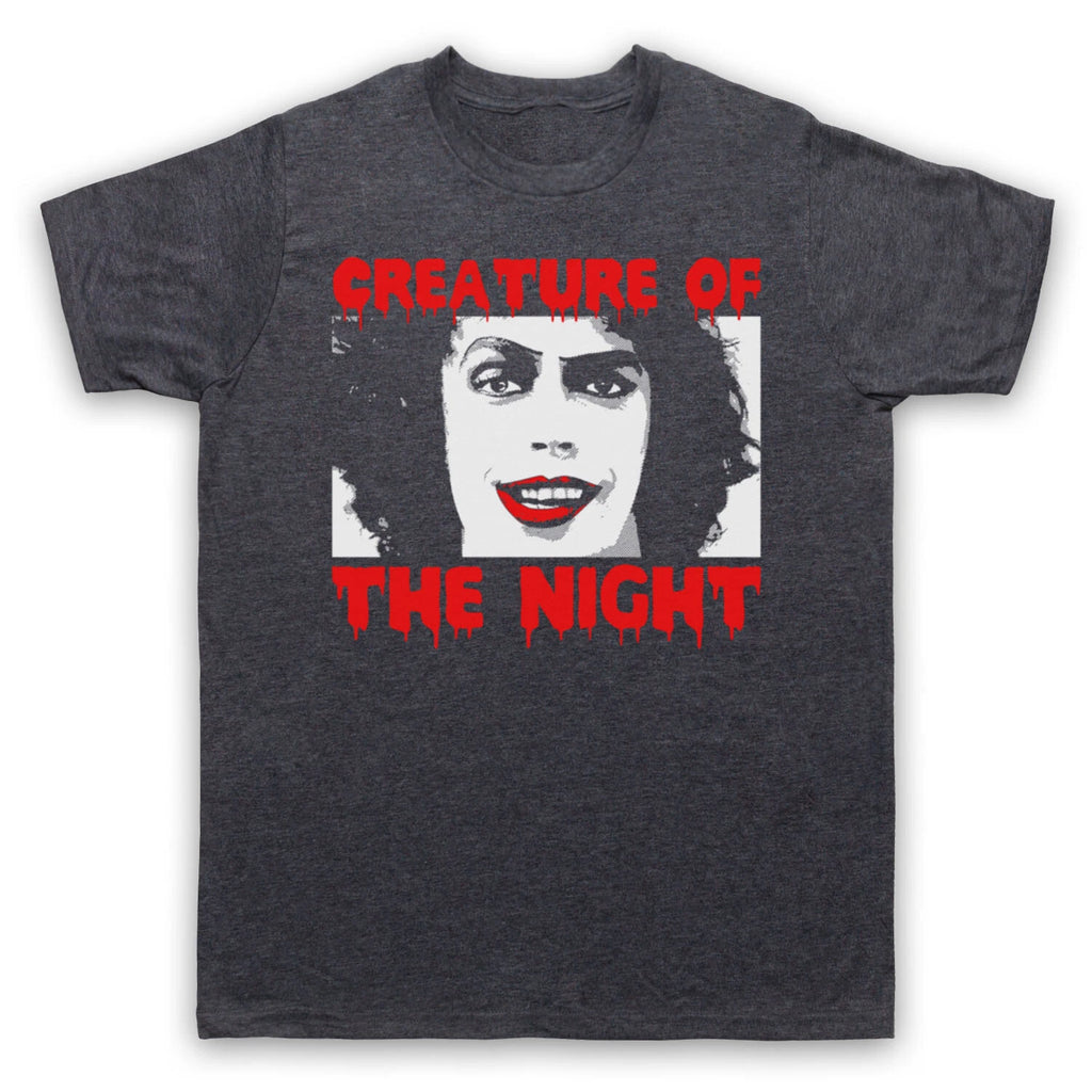 ROCKY HORROR PICTURE SHOW DR FRANK N FURTER CREATURE MENS & WOMENS T-SHIRT