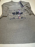 Lucky Brand Graphic T-Shirt Men's Size XXL Gray / Gray NWT