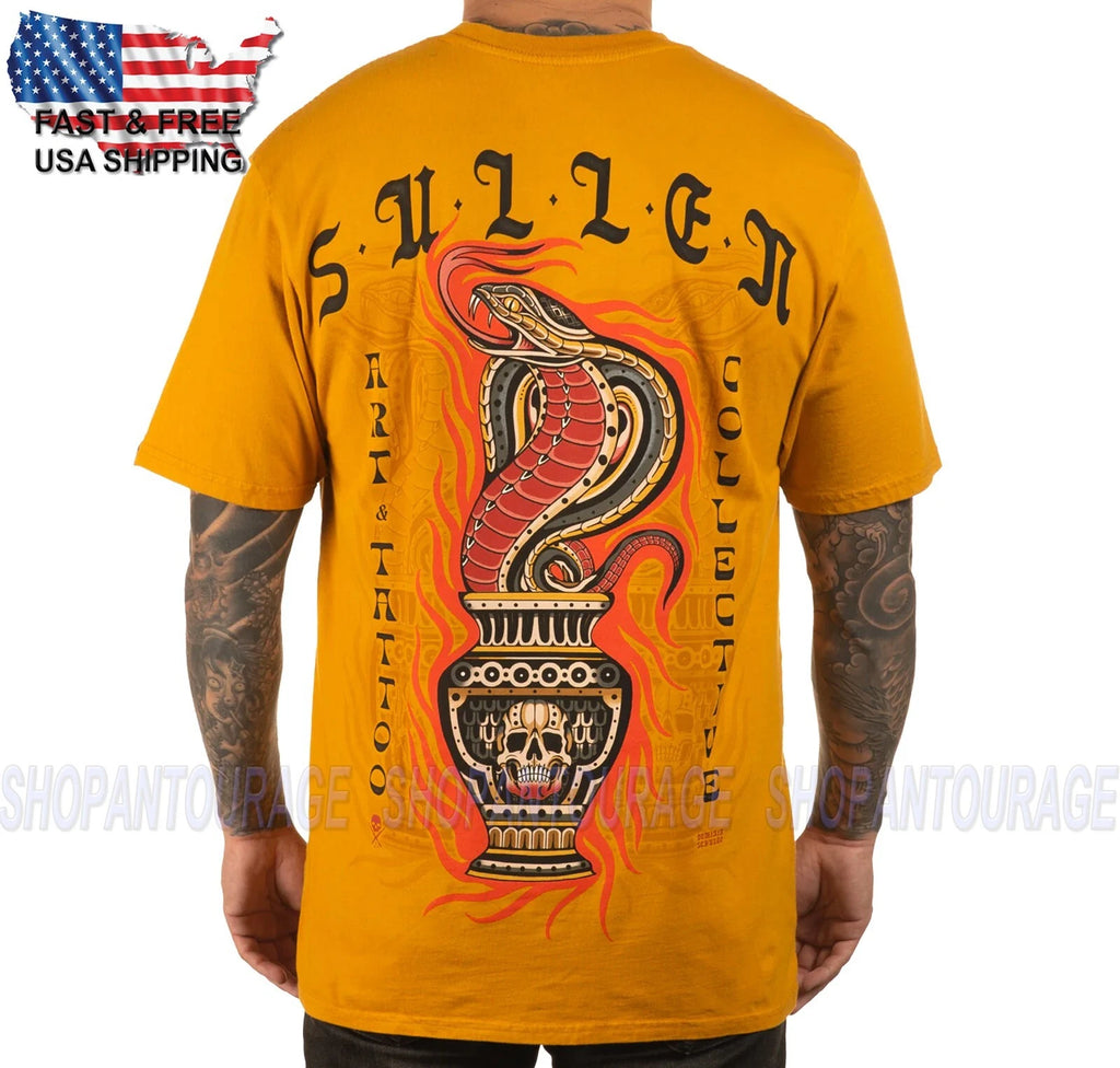Sullen Art Collective Charmed Premium SCM4573 New Short Sleeve Men`s T-shirt