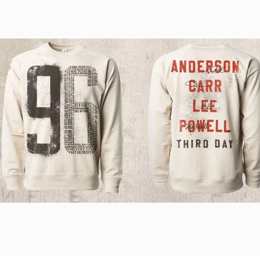 THIRD DAY - 30th Anniversary Tour 2026 Sweater reprint