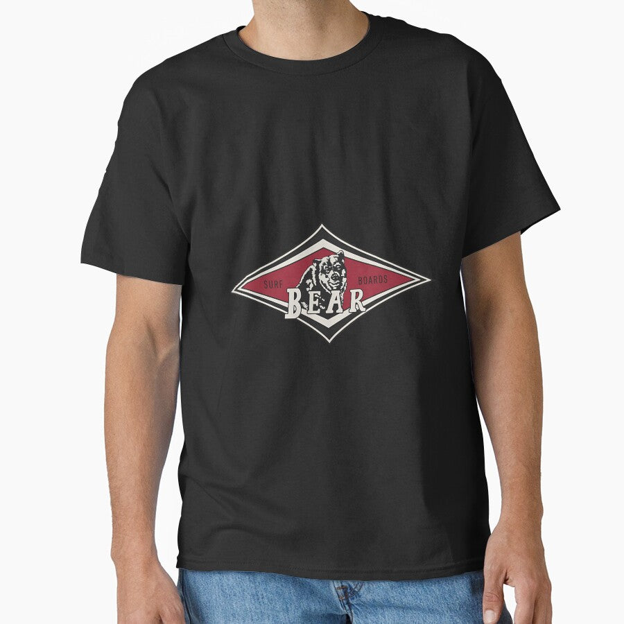 Vintage Surfing Bear Big Wednesday Cult Surfboard Surf Logo Diamond Retro by poukamkitamg