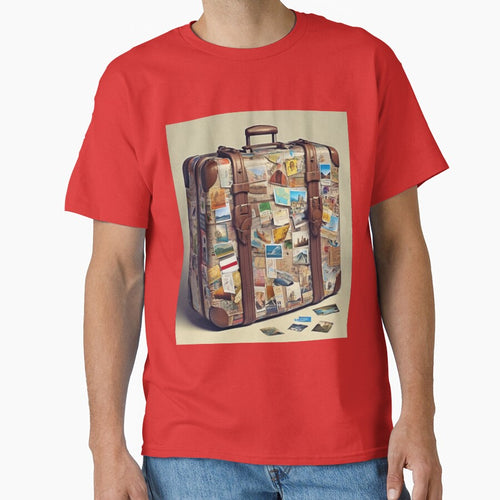 "Travel Sticker Suitcase" by Artisticanvas