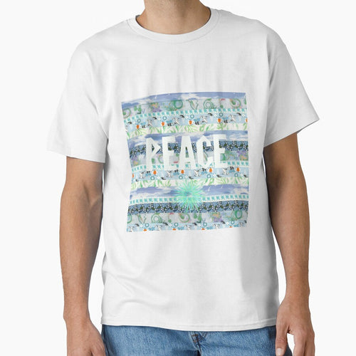 "Peace" in blues by TabbysShop