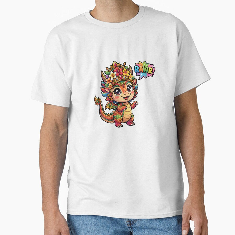 Barong Naga Cute Chibi Dragon Art by DuckOddity