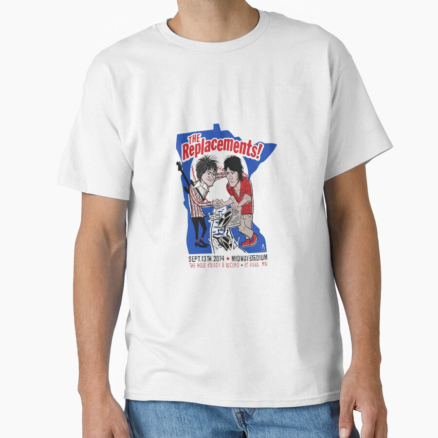 The Replacements Midway Stadium Concert Tour Vintage by ciarajqaurel