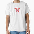 Cyber y2k butterfly red by tuniga
