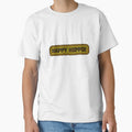 Happy Hippie Words Earthy Tones Hippie Vibes Retro Lines 4 of 4 by Beachy