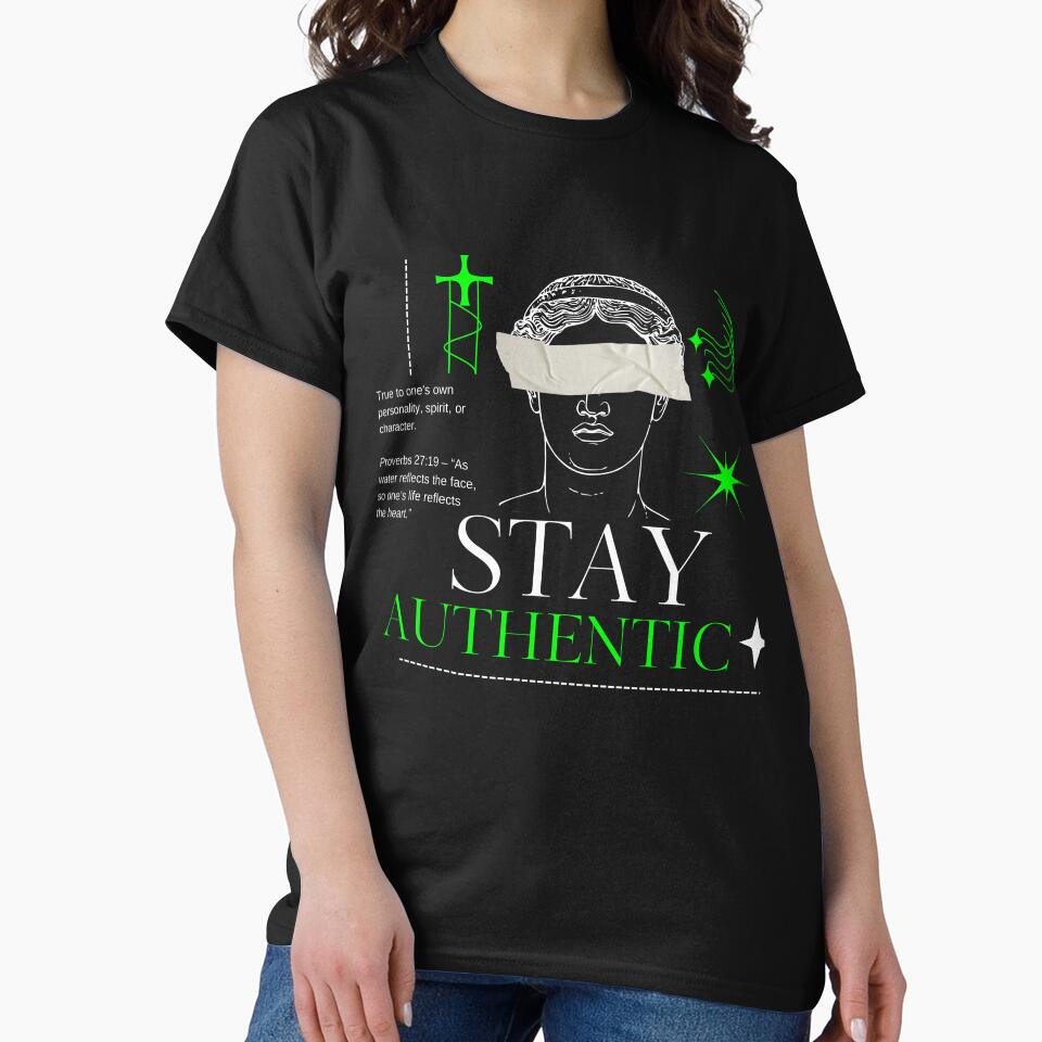 White and Green Y2K Streetwear Typography T-Shirt by YourEnvy