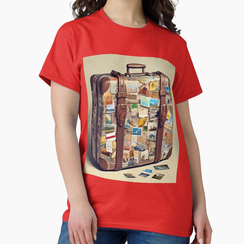 "Travel Sticker Suitcase" by Artisticanvas