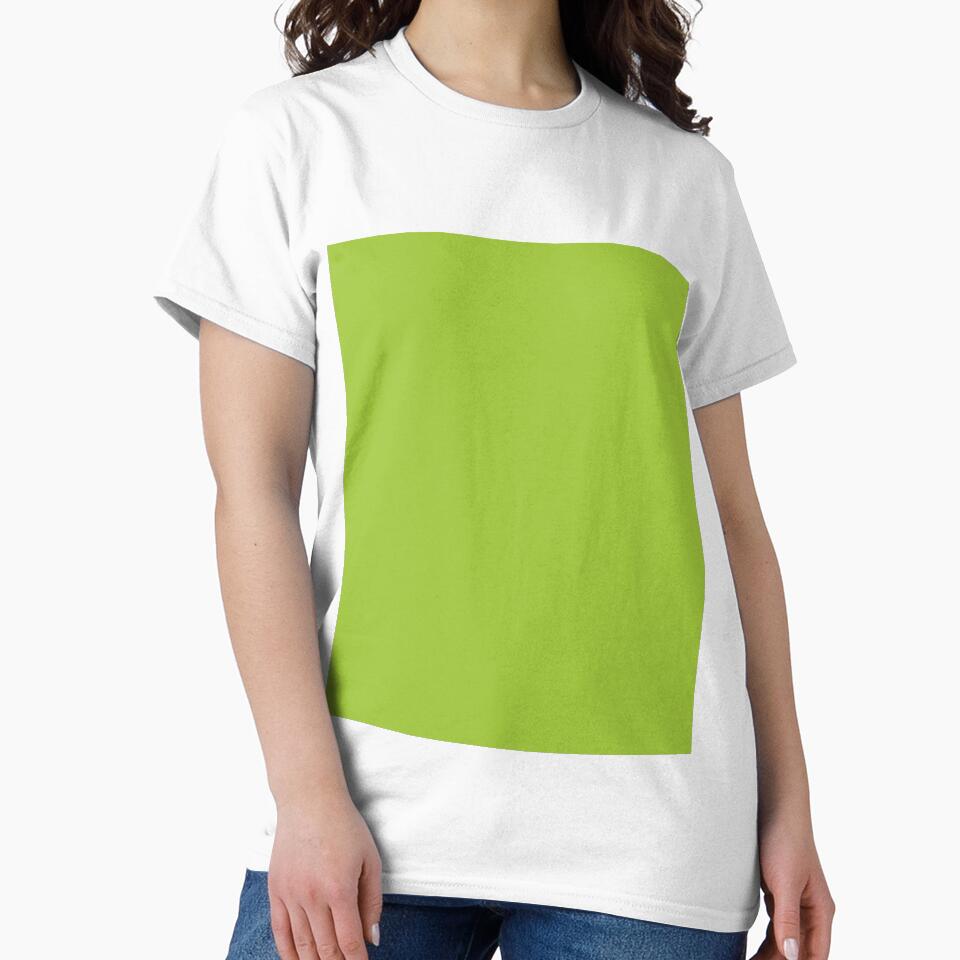 Plain Solid Color Grass Green Medium Green by mimihuang creations