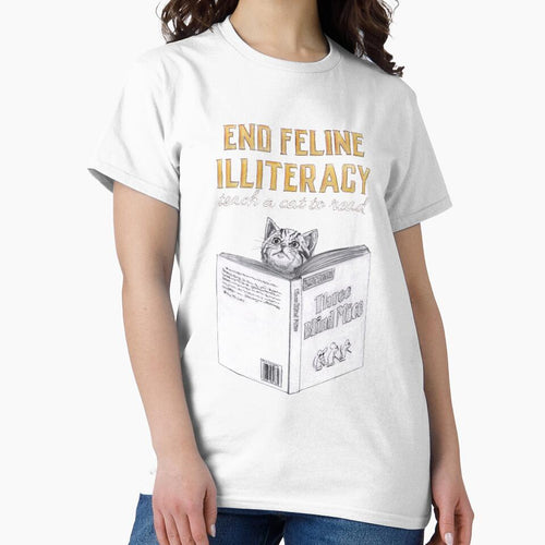 "End Feline Illiteracy. Teach a Cat to Read." by artichokes