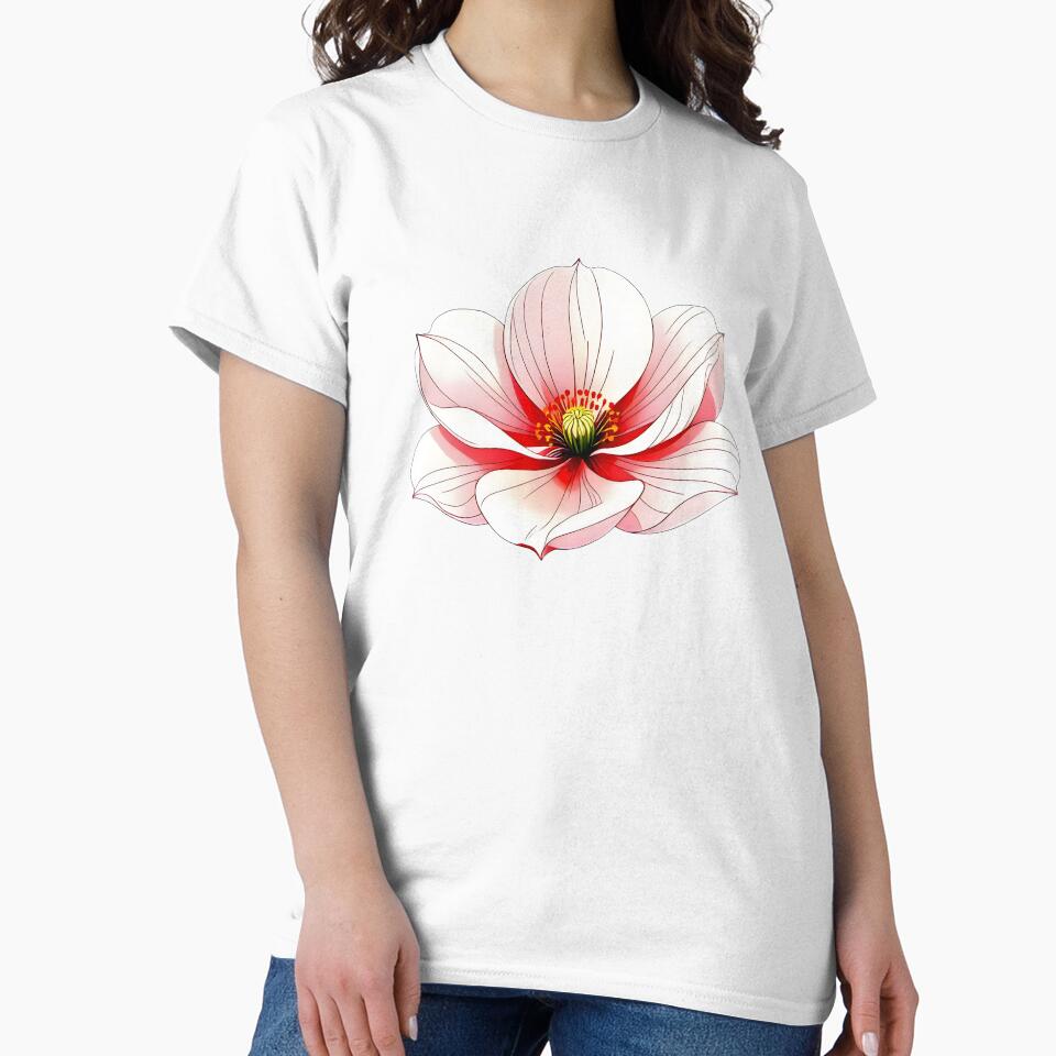 Plain-background Stylised Orchid by DesignedOutside