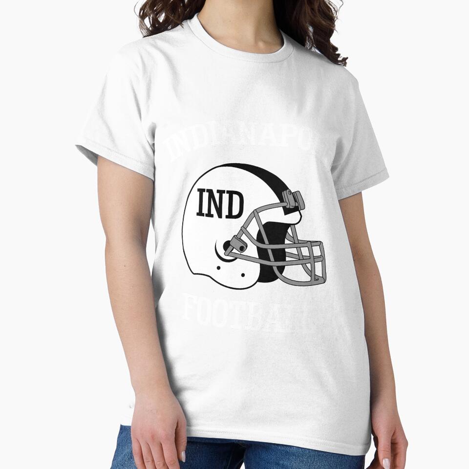 Indianapolis Football T-Shirt for Men and Women by AllStarMerch