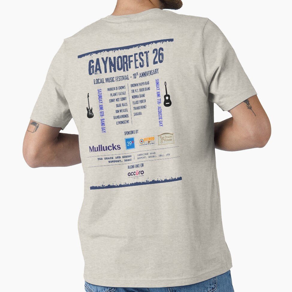 Gaynorfest 26 Festival  Merch by SoSorryNotSorry