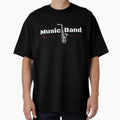 Music band saxophone by Quartztree Shirts