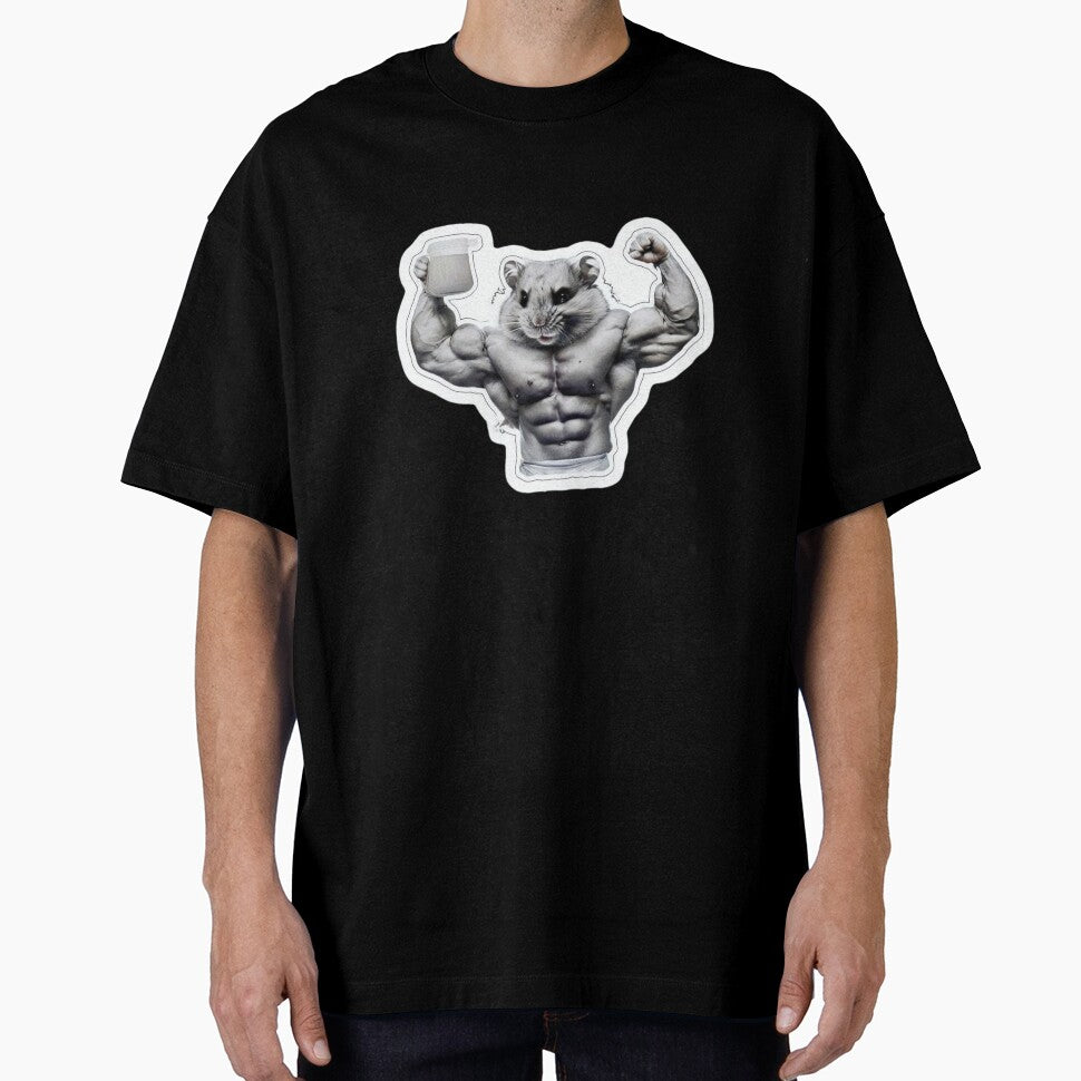 Overly Muscular Hamster Flexing Like a Pro Wrestler Reloaded-Viral Drop 2025 by Imaginarium of Chaos falcon88