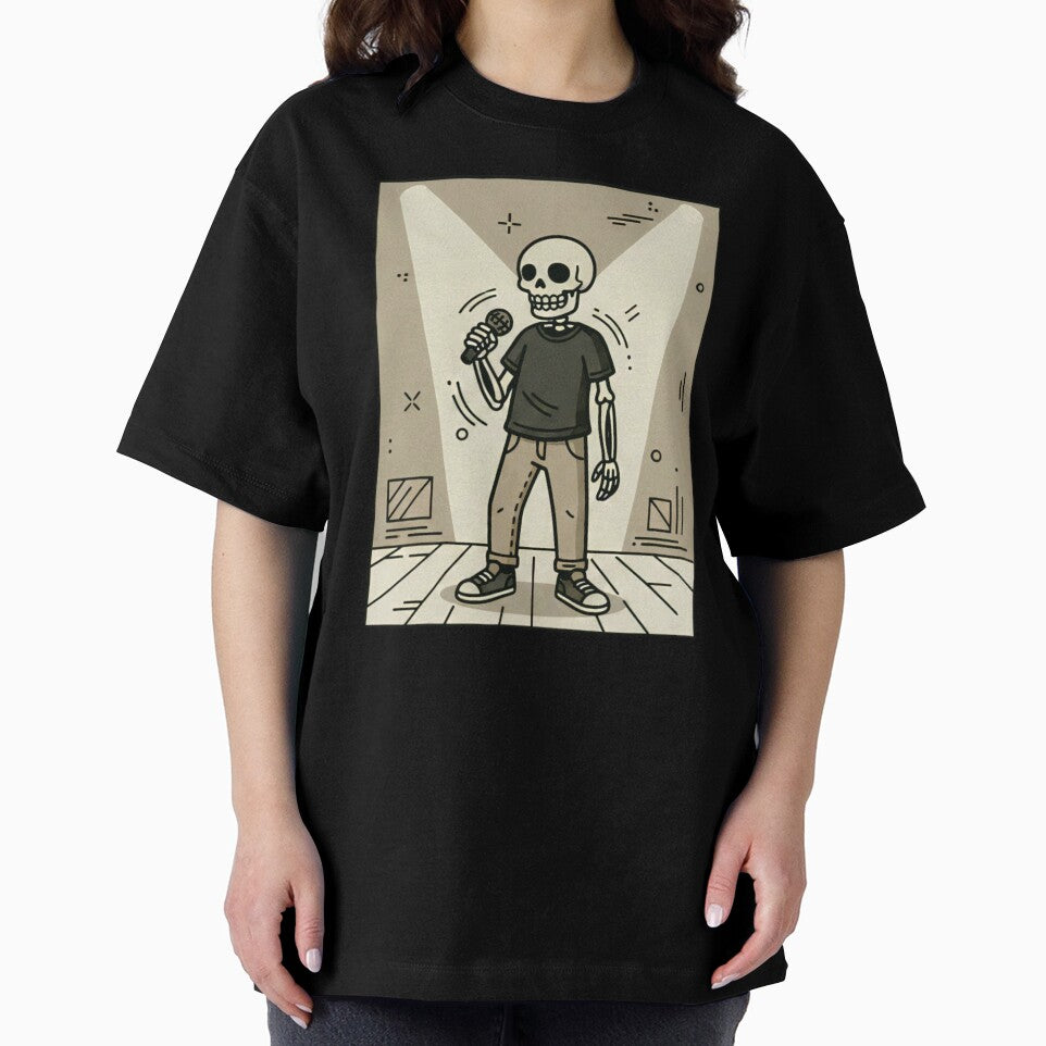 SINGER | Minimalist Skeleton Streetwear Art by DEADLINE.