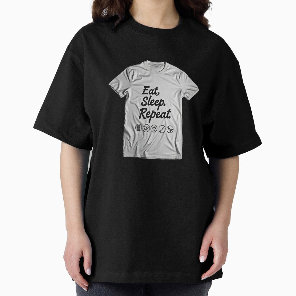 Eat, Sleep, Repeat T-Shirt Design by Teeshirtstoday.com
