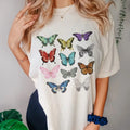 the in my butterfly era  tee, subtle boho vintage butterflies t-shirt gift, T-shirt Cotton Crewneck Shortsleeve Basic...