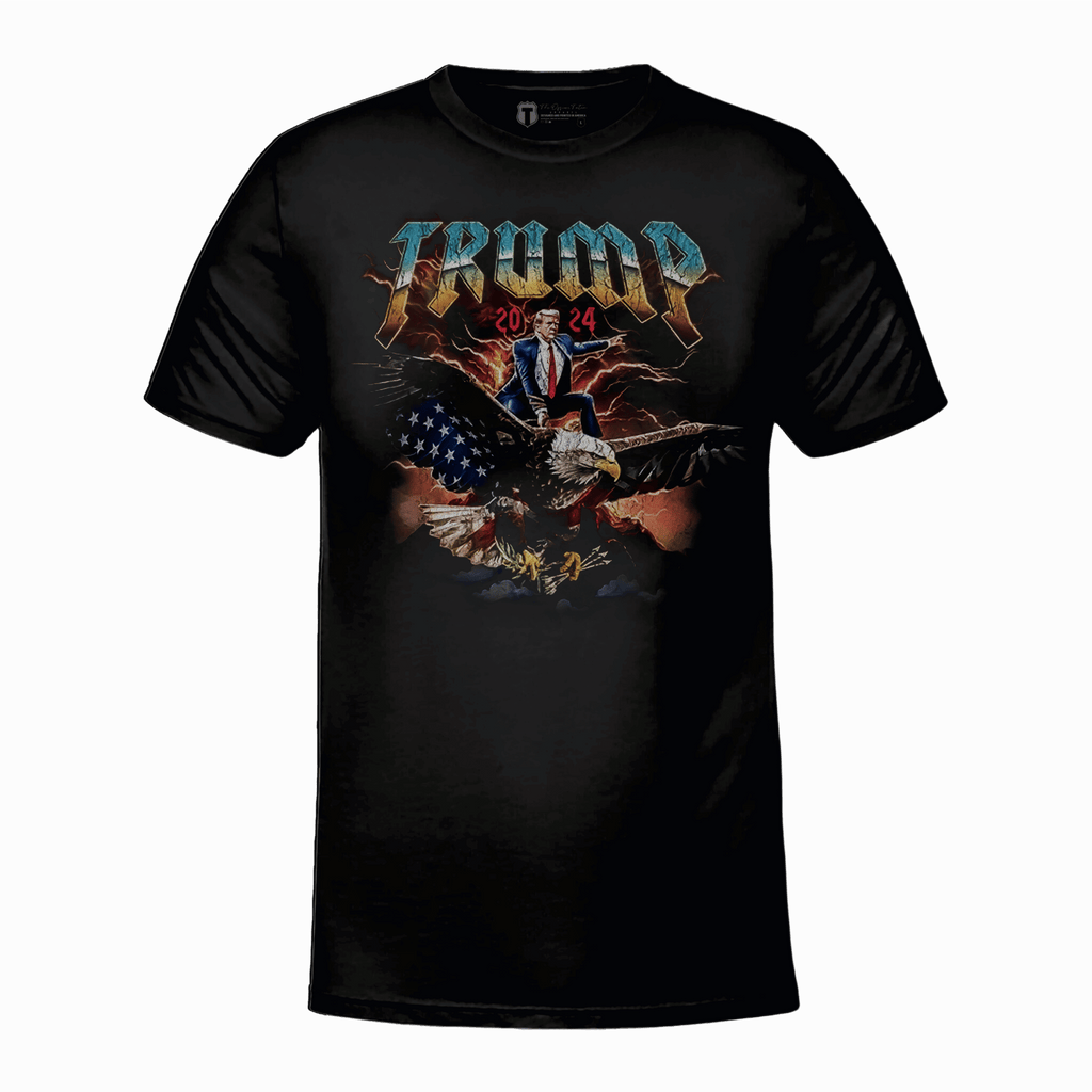Trump Metal T-Shirt Hoodie, Sweatshirt | RetroVerseTees.com