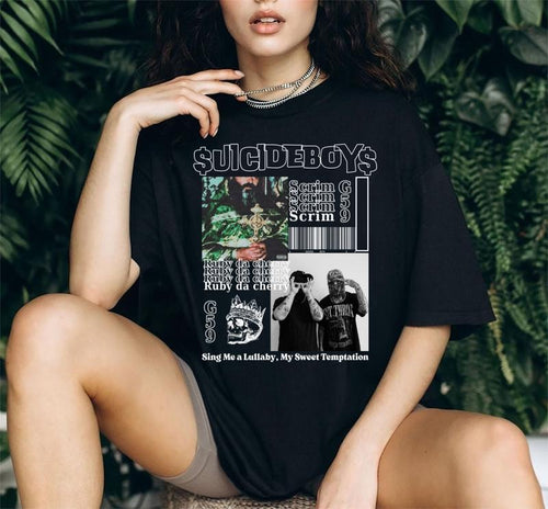 $uicideboys Ruby Da Cherry Shirt, SB Merch Hoodie, Sweatshirt | RetroVerseTees.com