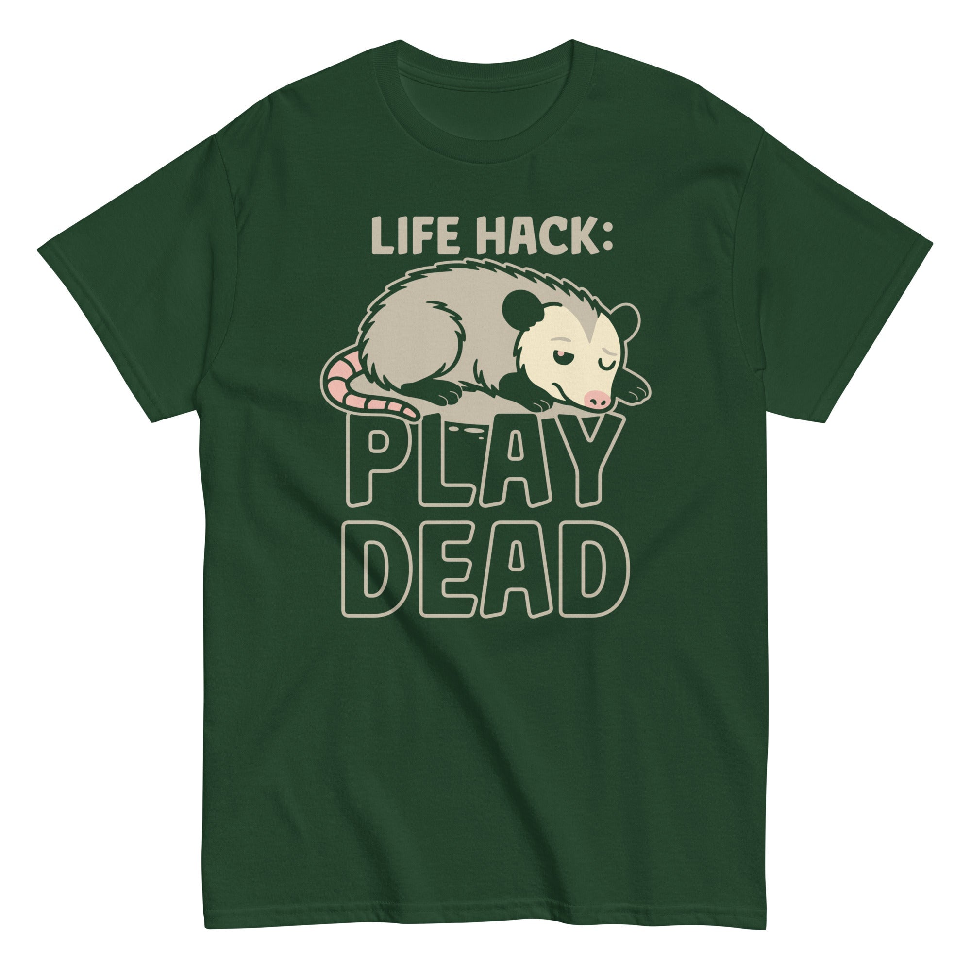 Life Hack Play Dead Men's Classic Tee