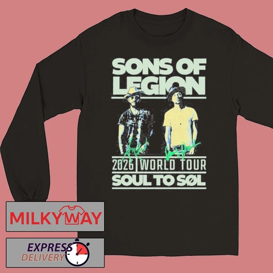 Sons of Legion Exclusive Soul to SØL Tour T-Shirt