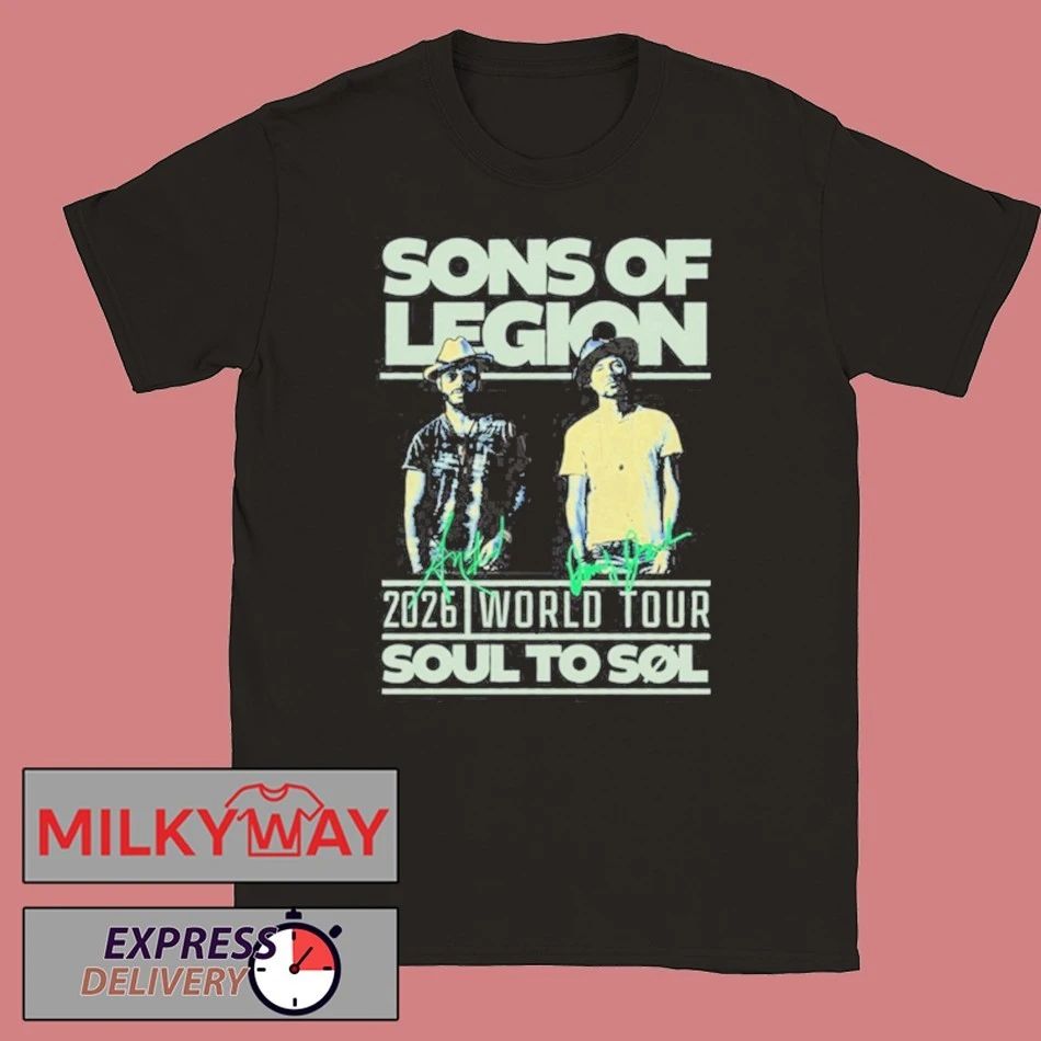 Sons of Legion Exclusive Soul to SØL Tour T-Shirt