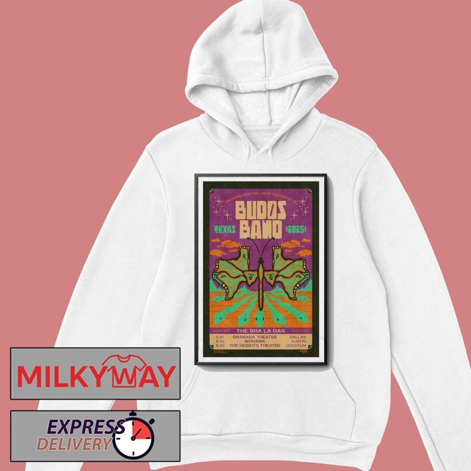 Budos Band Texas 2025 Poster shirt