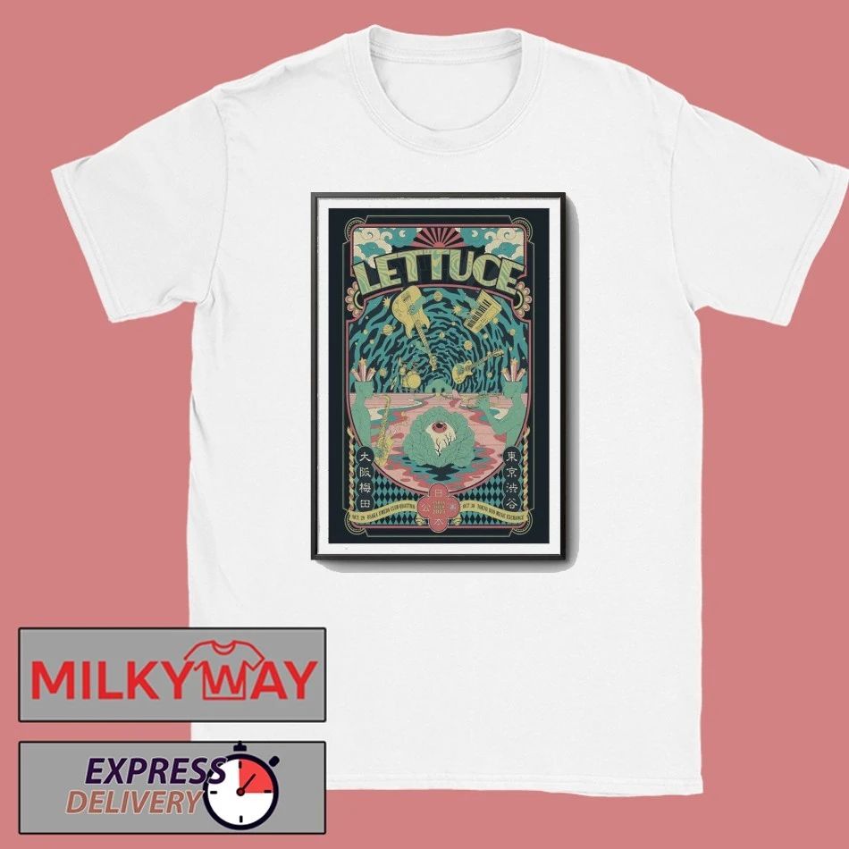 Lettuce Duo Music Exchange. Tokyo, Japan Oct 30, 2025 Poster shirt