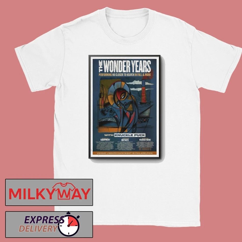 The Wonder Years No Closer To Heaven Album Shows 2026 Poster shirt
