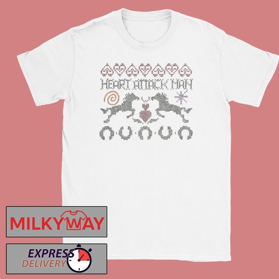 Heart Attack Man Holiday Shirt
