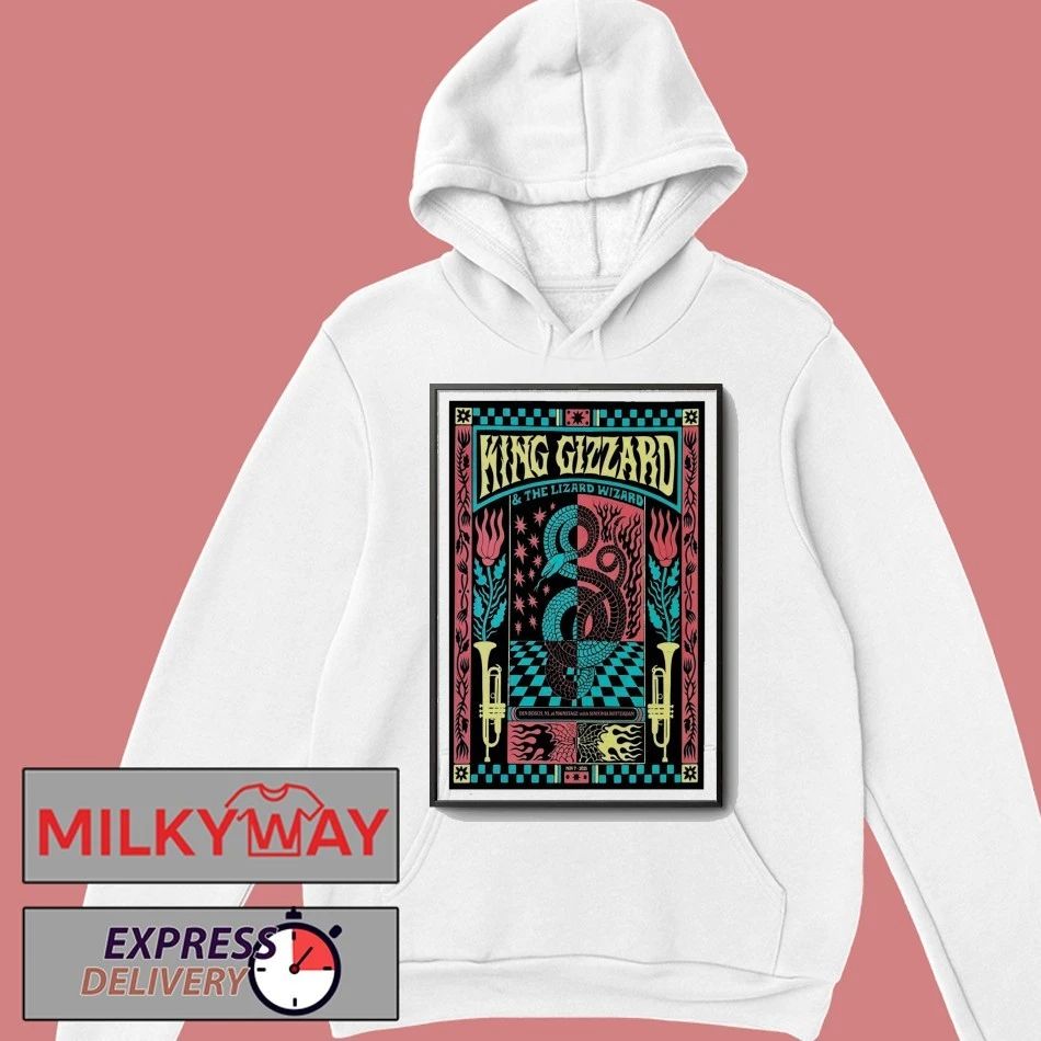 Show King Gizzard And The Lizard Wizard Nov 7, 2025 Mainstage, ‘s Hertogenbosch, Netherlands Poster shirt