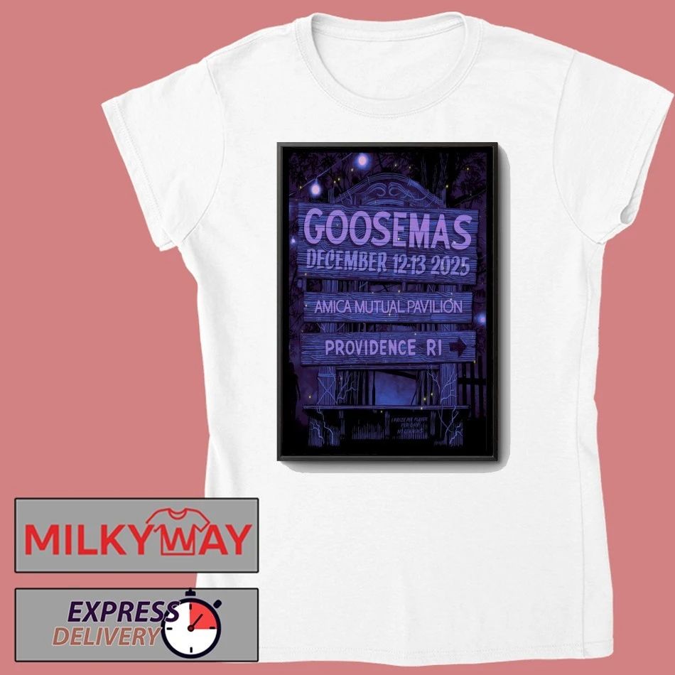 Goosemas In Providence RI On Dec 12-13 2025 Poster shirt