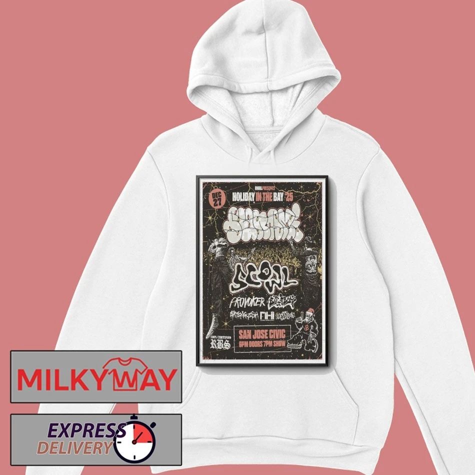 Sunami Dec 27 2025 San Jose Civic In San Jose CA Poster shirt