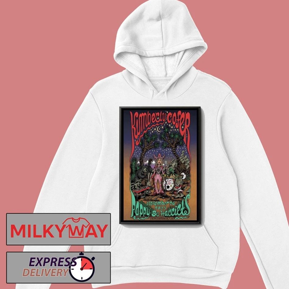 Kimberly Cofer Pappy-Harriet’s Pioneertown, CA November 26 2025 Poster shirt