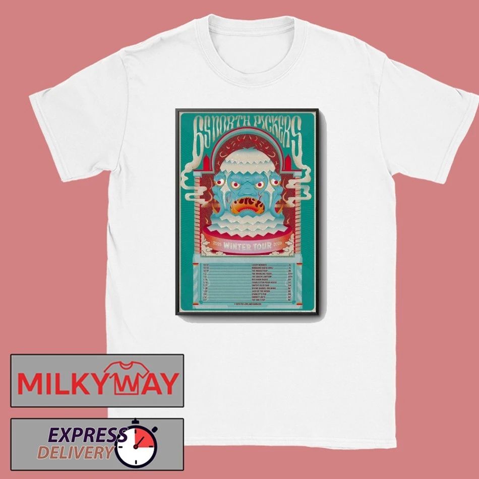 65 North Pickers 2026 Winter Tour Poster shirt