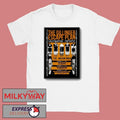 The Dillinger Escape Plan Dec 14 2025 The Regency Ballroom In San Francisco CA Poster shirt