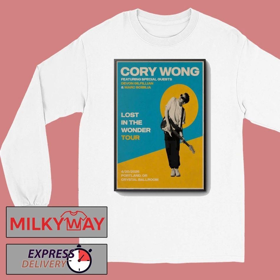 Cory Wong The Crystal Ballroom In Portland OR Apr 20 2026 Poster shirt