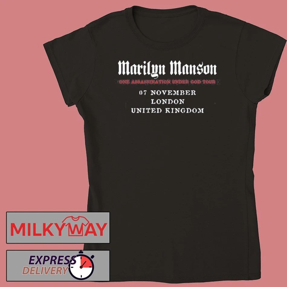 Marilyn Manson November 7, 2025 OVO Arena Wembley, London, UK Shirt