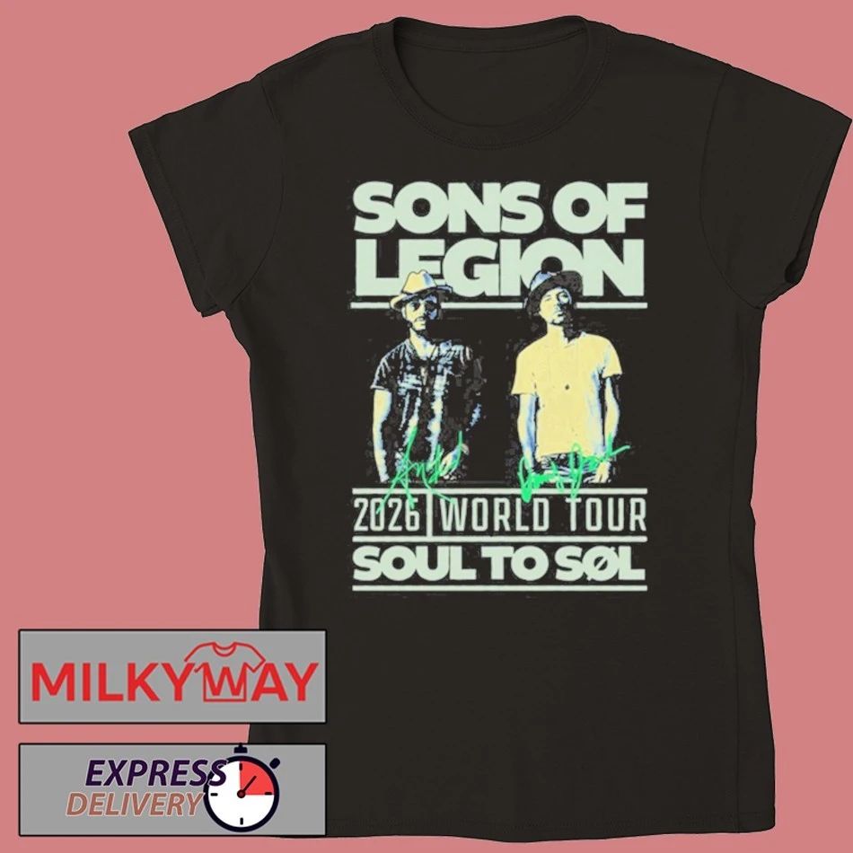 Sons of Legion Exclusive Soul to SØL Tour T-Shirt