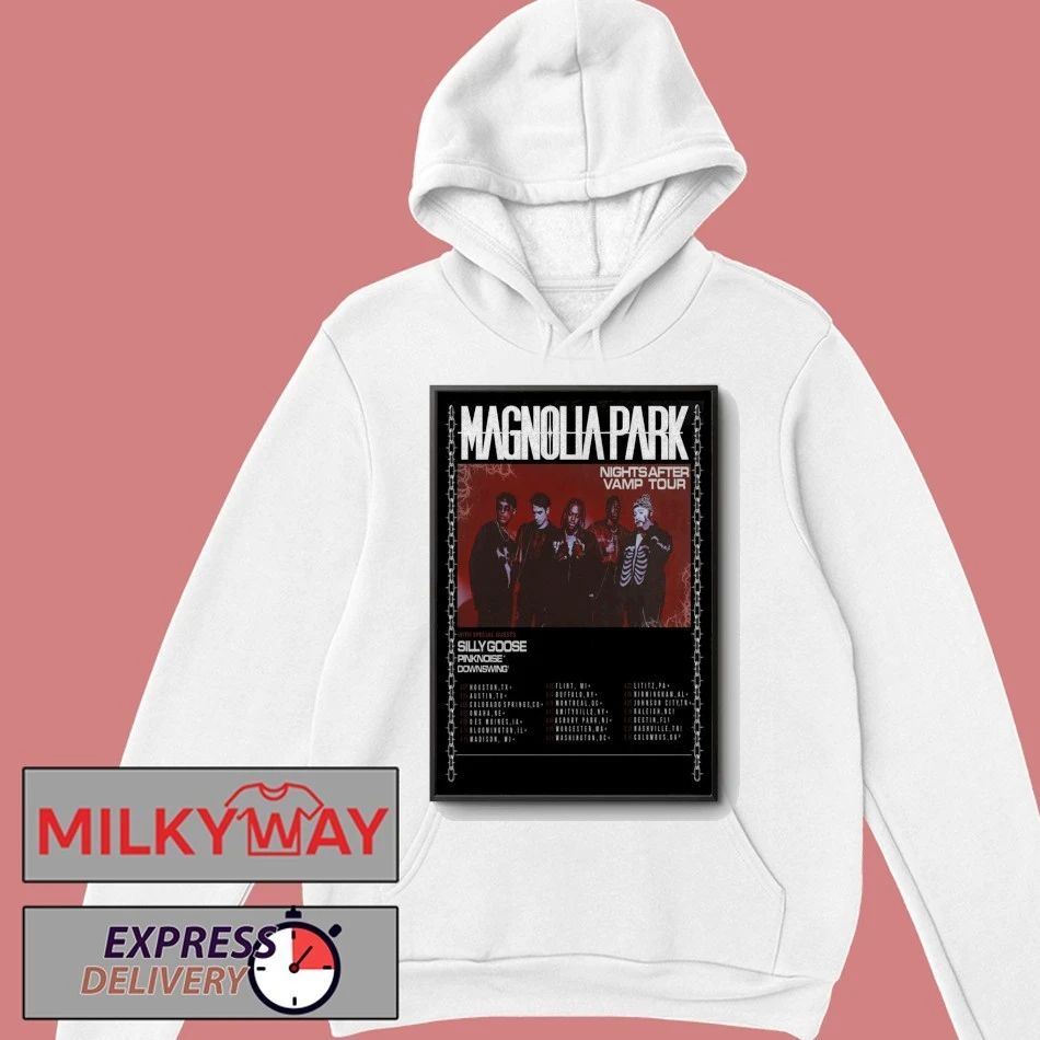 Magnolia Park Nights After Vamp North America Tour 2026 Poster shirt